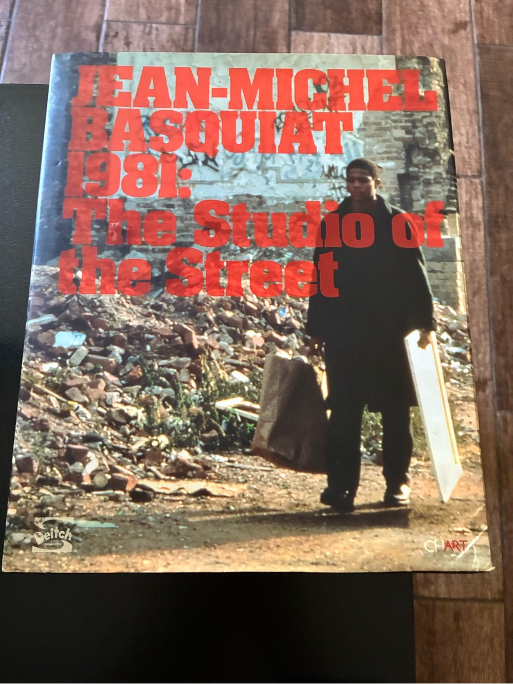 Jean-Michel Basquiat 1981: The Studio of the Street - Red Text Cover